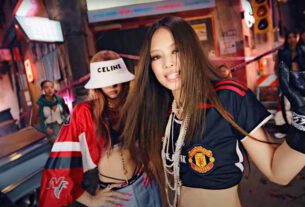 Why is BLACKPINK Jennie wearing a Manchester United shirt in the new MV "Pink Venom"?