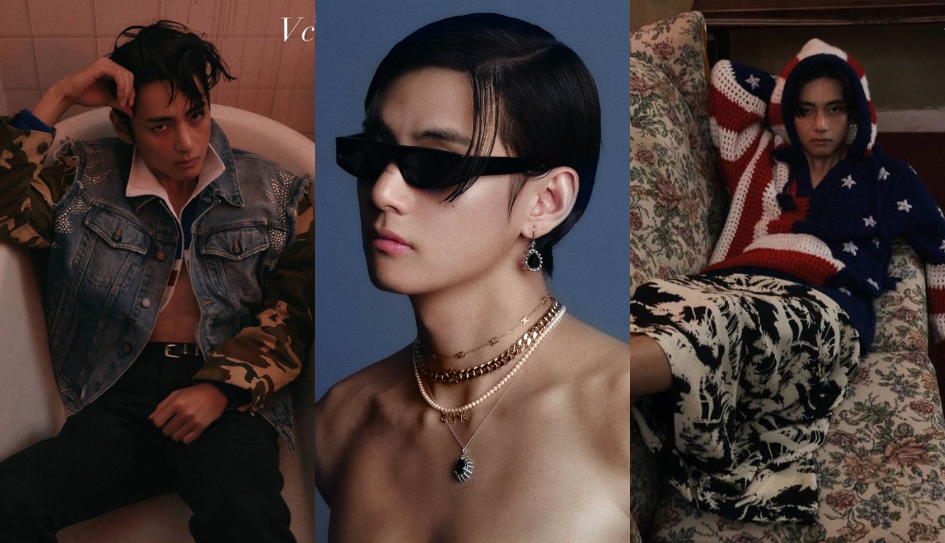 BTS's V (Kim Taehyung) shares stunning shots from his CELINE photoshoot ...