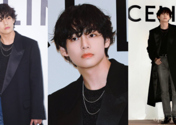 BTS's V (Kim Taehyung) tops trends worldwide as he attends CELINE's Pop-Up Store in Seoul as his first official activity as Global Ambassador