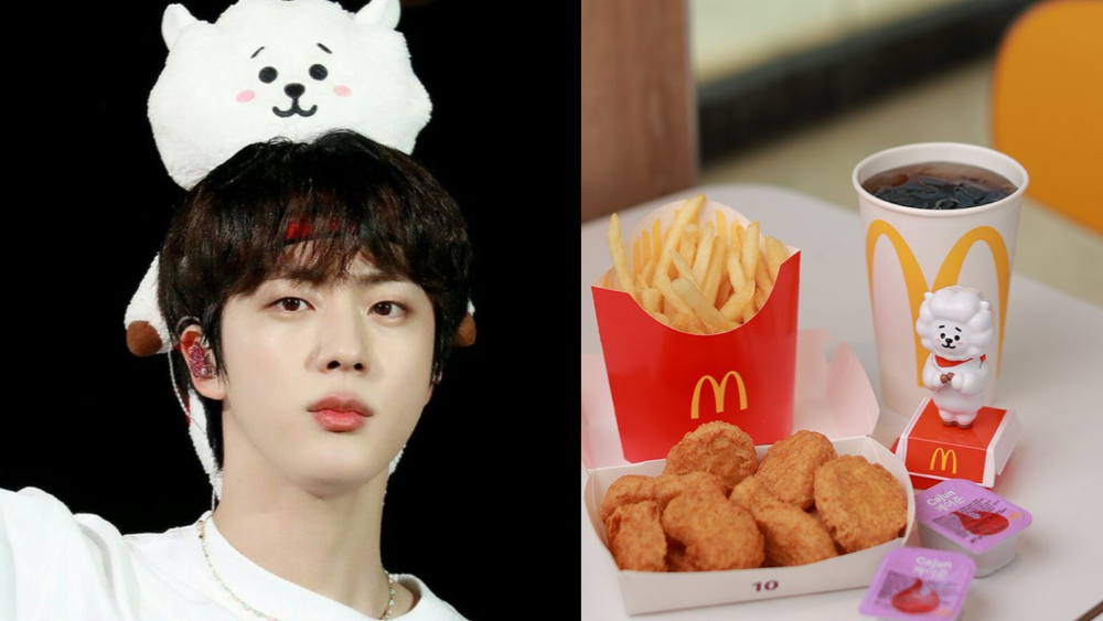 #Jin's RJ toy sells out rapidly after the BT21 x McDonald's campaign launch in Philippines