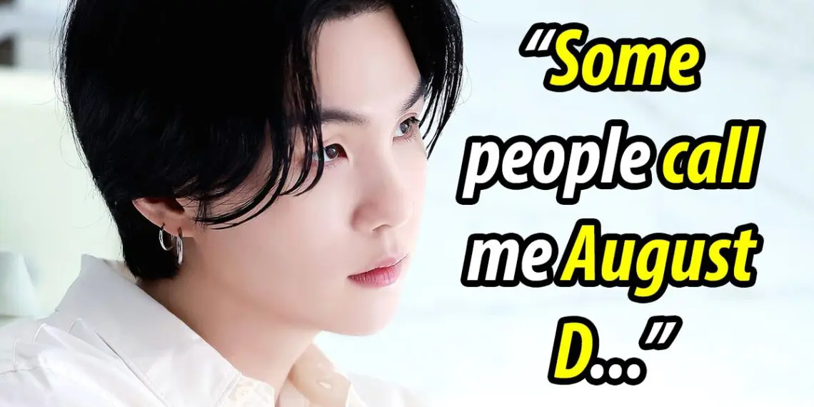 BTS’s Suga Clears Up The Proper Way To Pronounce Agust D