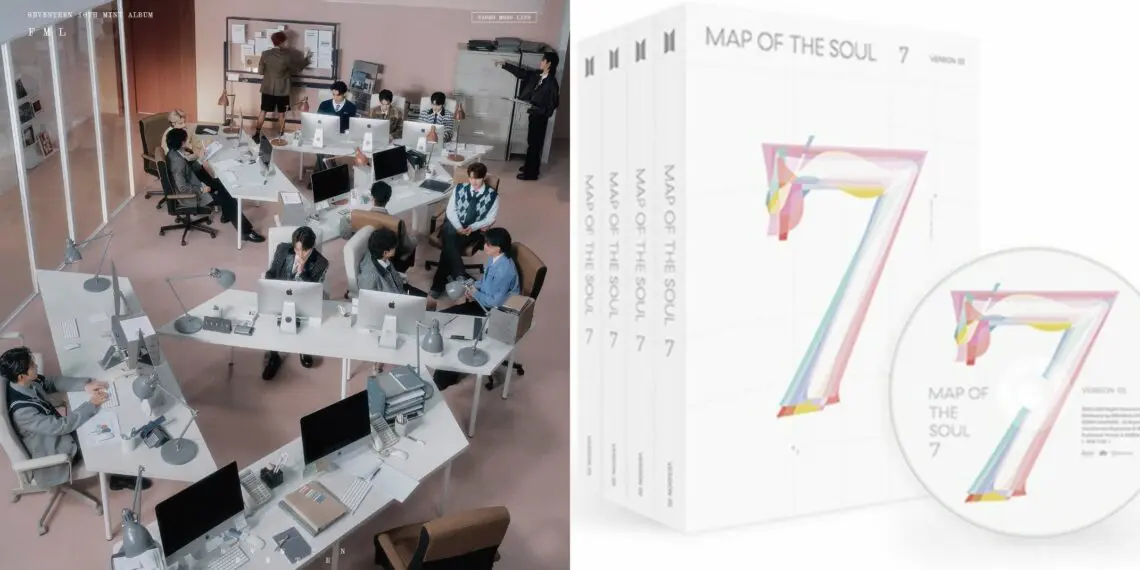 The Six K-pop albums with the highest first-day sales in Hanteo history