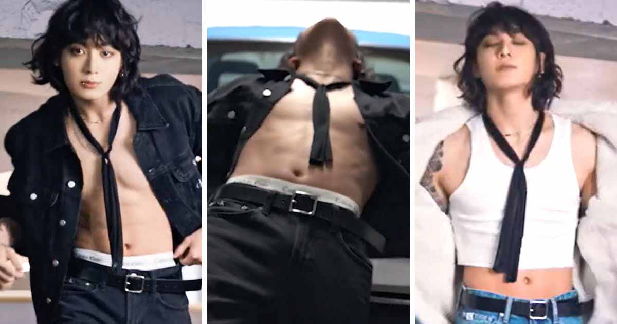 BTS’s Jungkook Shows Off His Sexy Abs In Calvin Klein’s New 2023 Fall Campaign