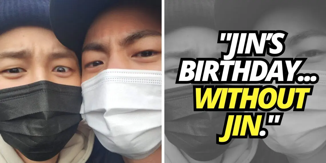 BTS’s Jimin Posts Teary-Eyed Emoji And Message Over Jin’s First Birthday In The Military