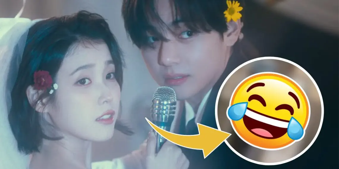 Netizen Uses Perfect Meme To Describe IU And BTS’s V In “Love Wins All” MV