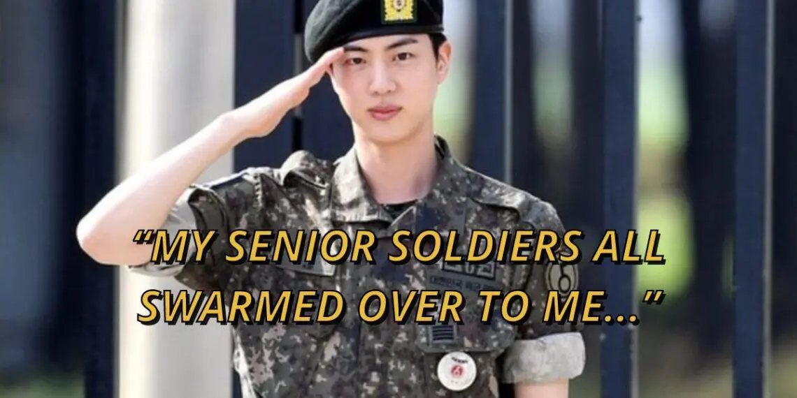 BTS’s Jin Shares How His Seniors Helped Him Bag “Elite Soldier” Title