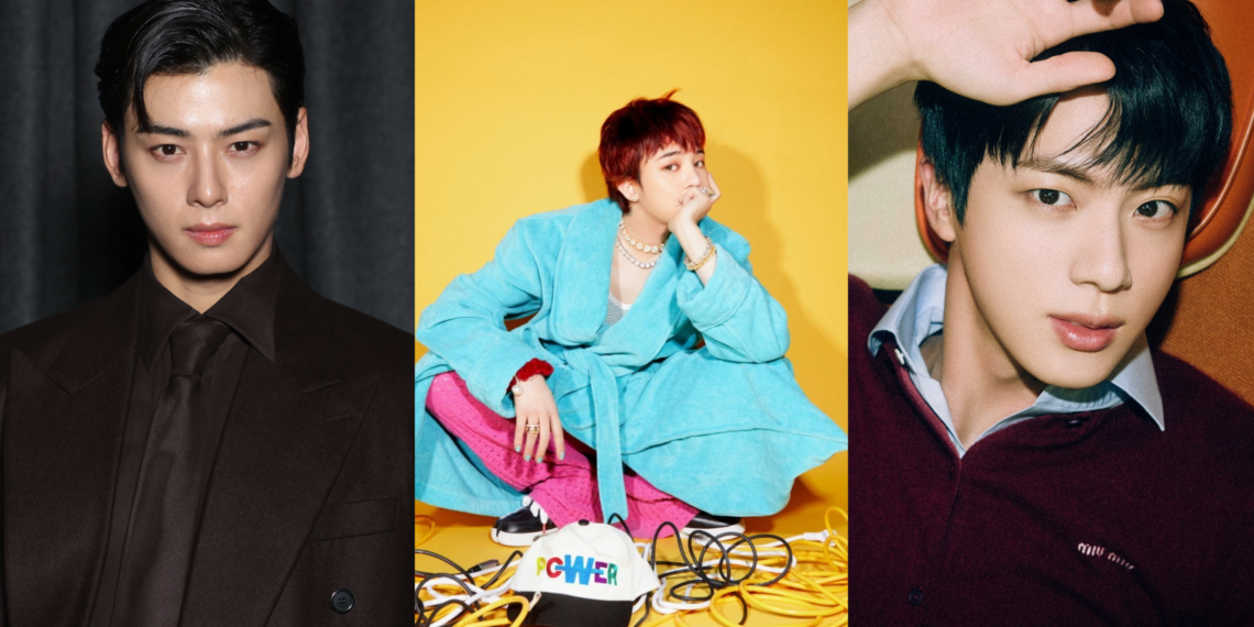 Cha Eun Woo tops individual male K-Pop idol brand value rankings for January, followed by G-Dragon, Jin, & more