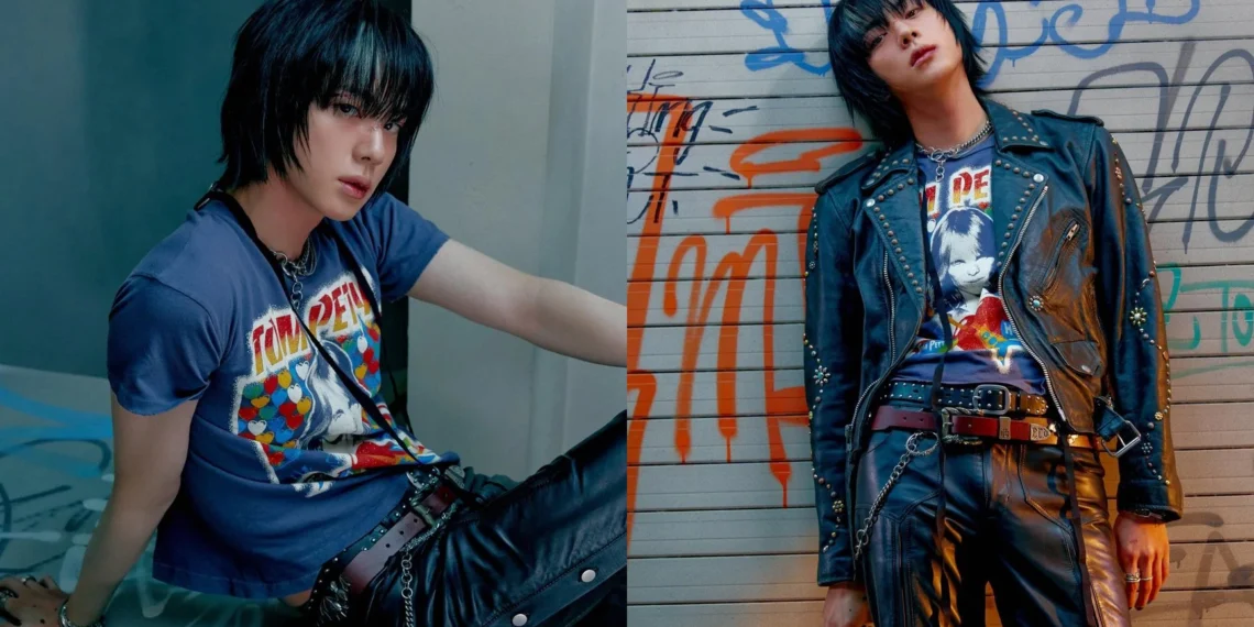 BTS’s Jin embraces his punk-rock era in the new teasers for ‘ECHO’