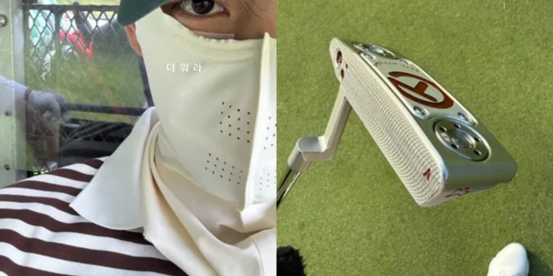 BTS’s V shares post-military update with golf outing photos