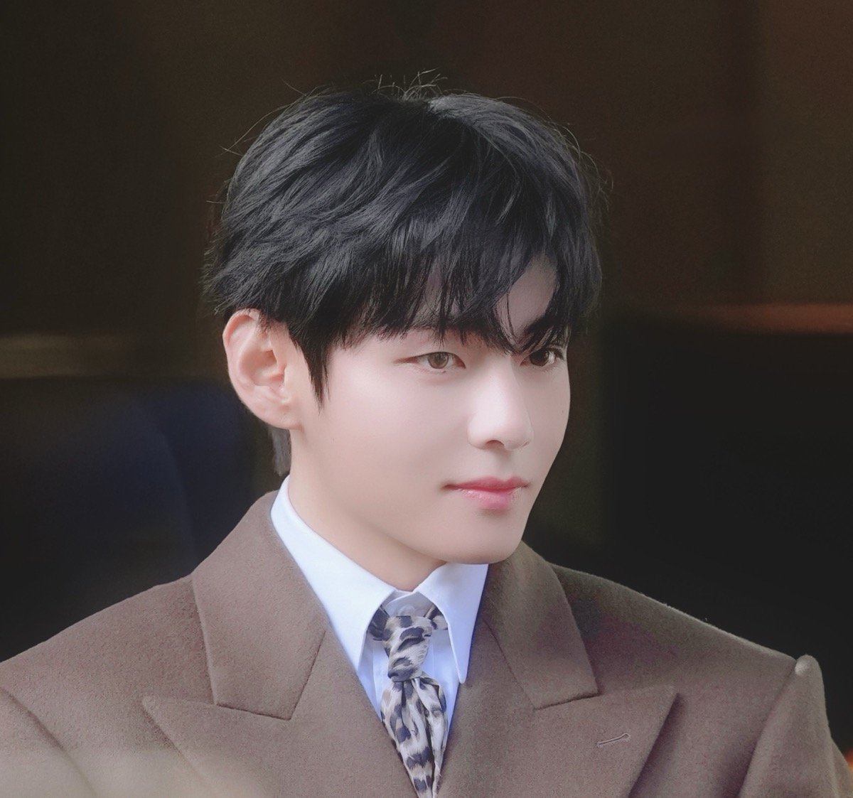 V BTS was dumbfounded when he saw a fan drawing his portrait, immediately invited him to be a teacher