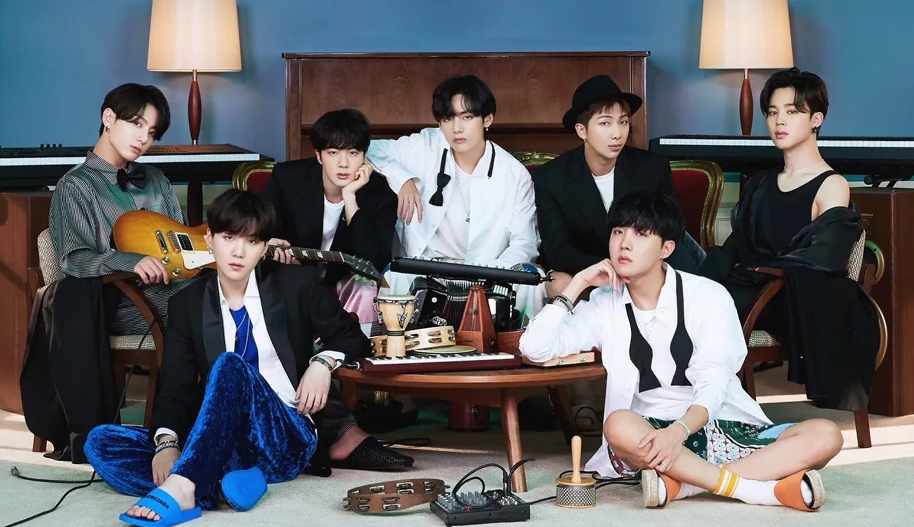 V BTS and the process from poor farmer to top K-pop idol